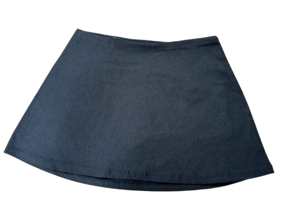 ladies short black skirt